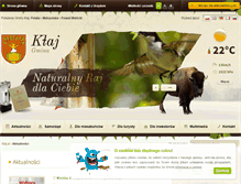Tablet Screenshot of klaj.pl